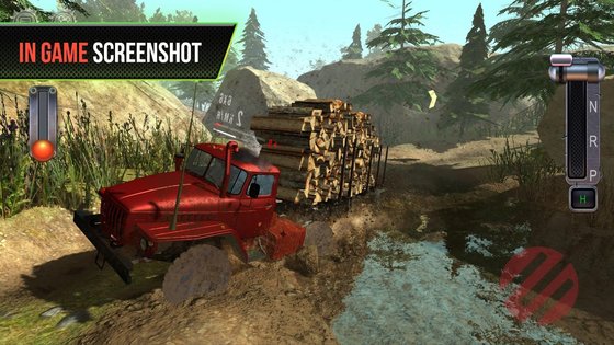 Truck Simulator Offroad 4 3.8. Скриншот 2