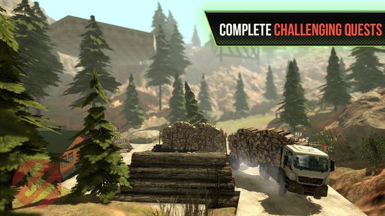 Truck Simulator Offroad 4 3.8. Скриншот 4