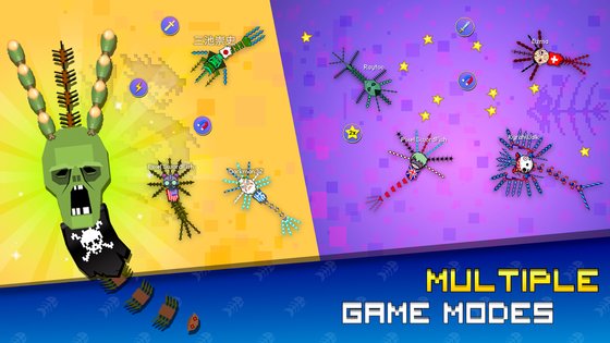 Pixel Sword Fish io 3.31. Скриншот 4