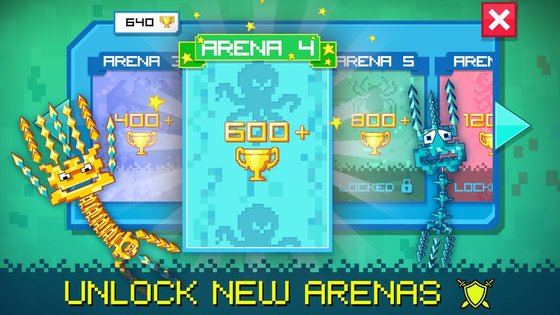 Pixel Sword Fish io 3.31. Скриншот 12