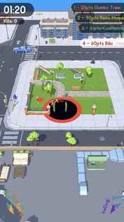 Hole.io 2.24.12. Скриншот 2