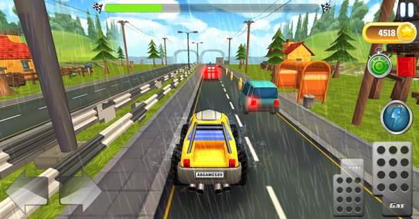 Cartoon Hot Racer 3D 1.3 (147). Скриншот 5