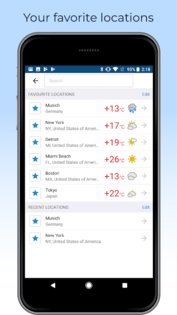 Foreca Weather 4.64.1. Скриншот 7