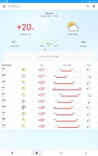 Foreca Weather 4.65.3. Скриншот 9