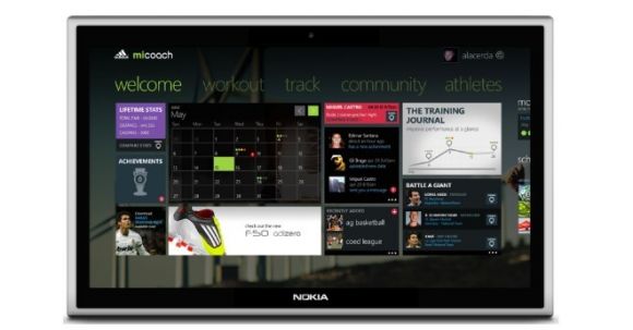 Nokia планшет и Adidas miCoach
