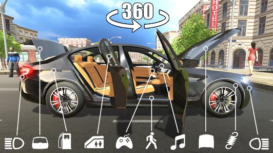 Car Simulator M5 1.57. Скриншот 9