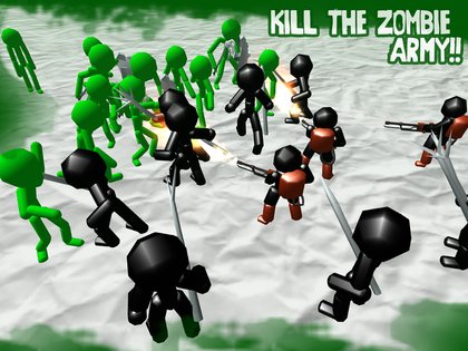 Stickman Simulator: Zombie Battle 1.110. Скриншот 10