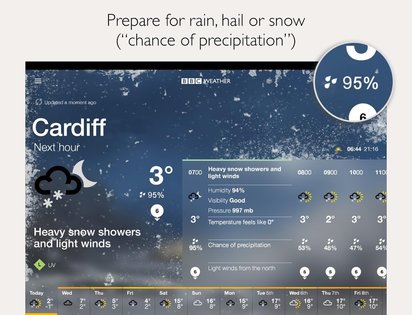 BBC Weather 4.7.0. Скриншот 9