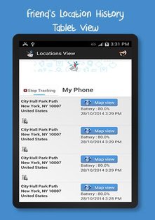 Отслеживание по номер телефона Family Locator 6.82. Скриншот 8