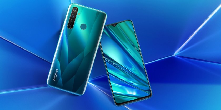 Realme представила первые бюджетные смартфоны с 5 камерами