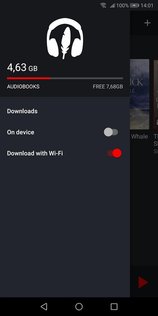 Сирин – плеер для аудиокниг 0.4.151. Скриншот 3