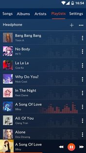 Smart App Music Player 169.01. Скриншот 3