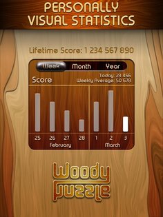 Woody Block Puzzle 3.6.5. Скриншот 4