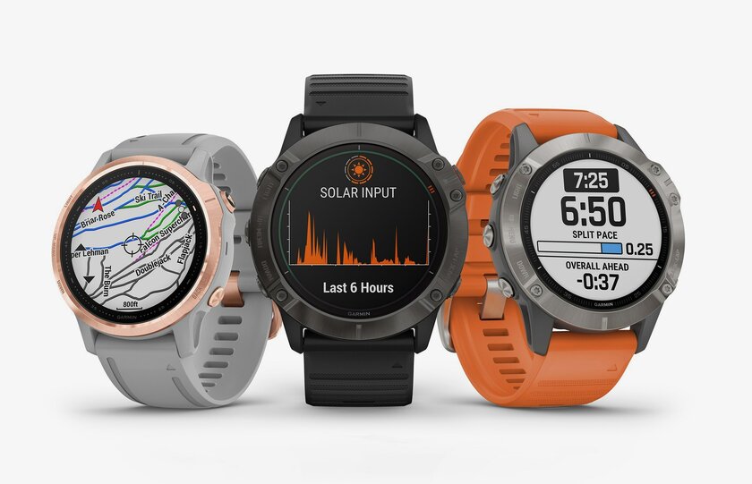 Представлены первые умные часы Garmin с солнечной батареей и баснословным ценником