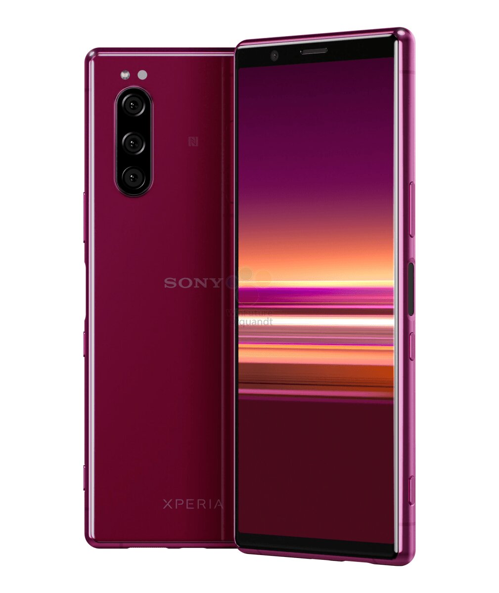 Утекли рендеры Sony Xperia 2: уменьшенный экран и новые цвета