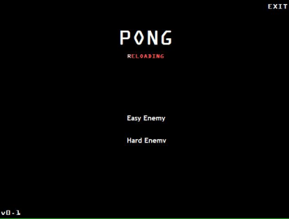 Pong Reloading 1.1. Скриншот 1