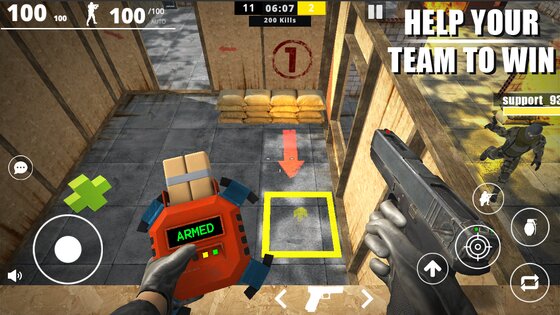 Strike Force - Online FPS 1.21. Скриншот 8