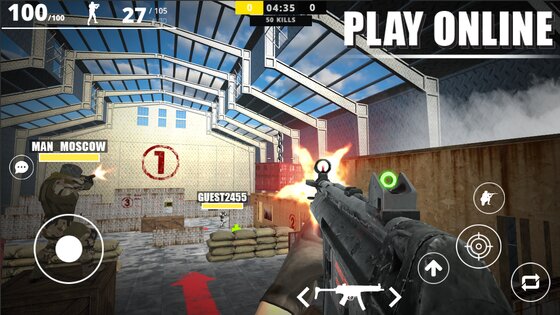 Strike Force - Online FPS 1.21. Скриншот 11