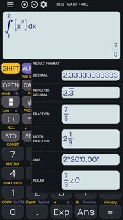 Fx Calculator 350es 84+ calculator sin cos tan 4.4.1. Скриншот 7