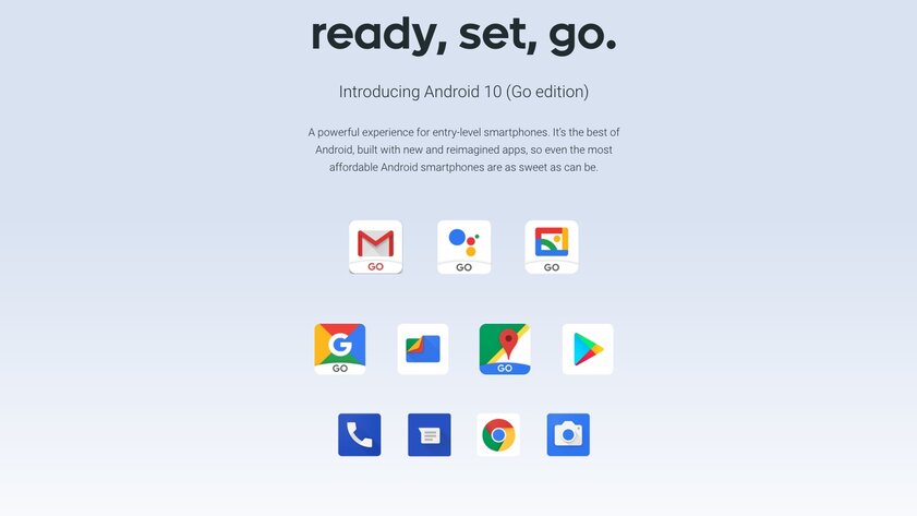 Google анонсировала Android 10 Go Edition