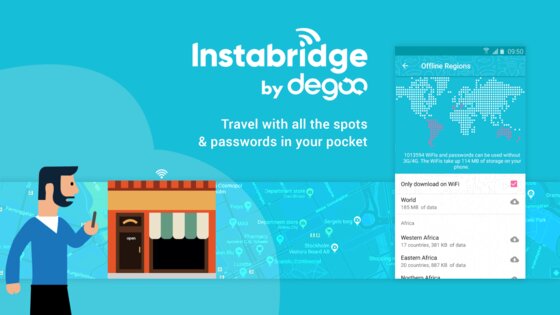Instabridge – пароли к Wi-Fi 22.2025.05.19.1509. Скриншот 3