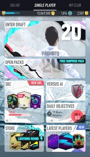 PACYBITS FUT 20 1.2.2. Скриншот 1