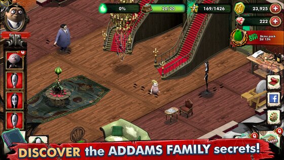 Addams Family Mystery Mansion 0.9.0. Скриншот 3