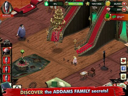 Addams Family Mystery Mansion 0.9.0. Скриншот 8