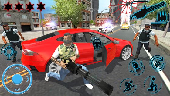 Crime Sim: Grand City 1.5. Скриншот 10