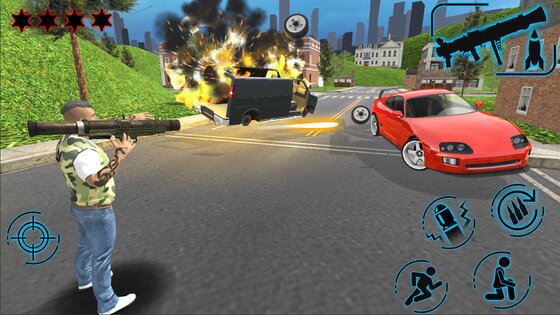Crime Sim: Grand City 1.5. Скриншот 23