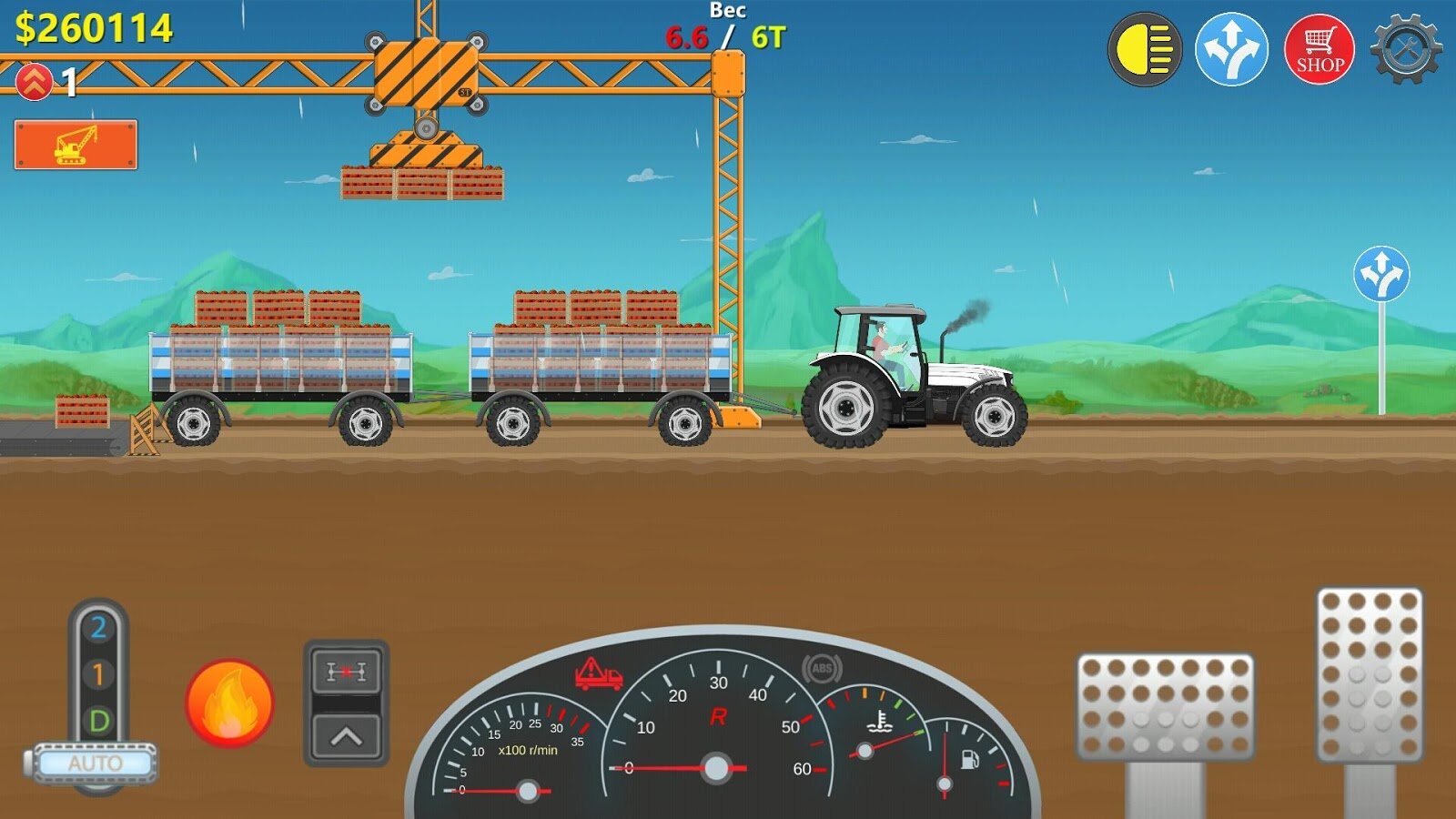 Скачать Trucker Real Wheels 4.13.5 для Android