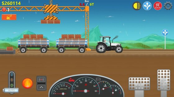 Trucker Real Wheels 4.13.7. Скриншот 6