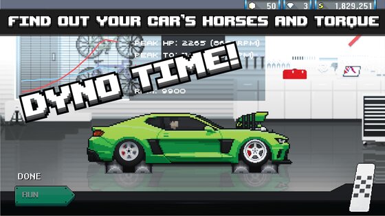 Pixel Car Racer 1.2.5. Скриншот 4