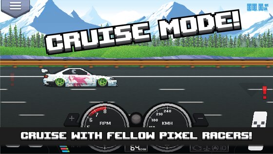 Pixel Car Racer 1.2.5. Скриншот 5
