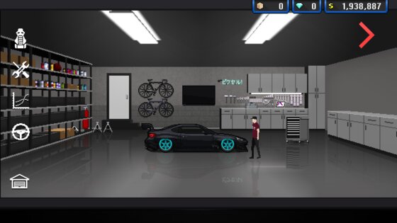 Pixel Car Racer 1.2.5. Скриншот 7