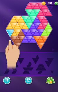 Block! Triangle Puzzle 25.0328.00. Скриншот 11