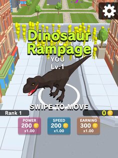 Dinosaur Rampage 5.1.8. Скриншот 7