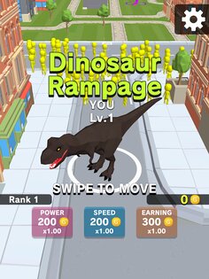 Dinosaur Rampage 6.0.5. Скриншот 7