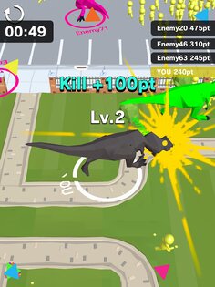 Dinosaur Rampage 6.0.5. Скриншот 9