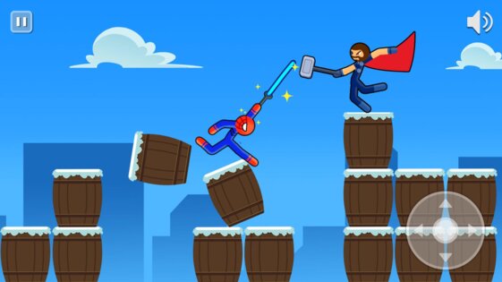 Supreme Spider Stickman Warriors 1.9. Скриншот 4