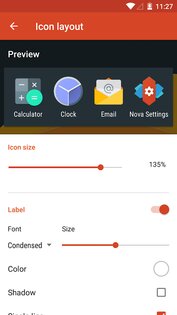 Nova Launcher 8.1.1. Скриншот 3