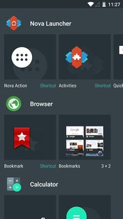 Nova Launcher 8.1.1. Скриншот 5