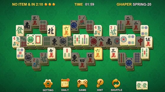 Mahjong CanaryDroid 1.6.5. Скриншот 7