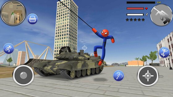 Spider Stickman Rope 1.2.28. Скриншот 12