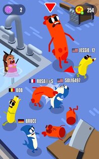 Sausage Wars.io 1.9.0. Скриншот 2