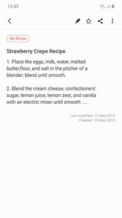 Samsung Notes 4.4.29.23. Скриншот 2