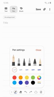 Samsung Notes 4.4.29.23. Скриншот 3