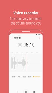 Samsung Voice Recorder 21.5.11.03. Скриншот 1