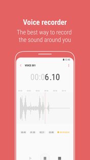 Samsung Voice Recorder 21.5.42.06. Скриншот 1