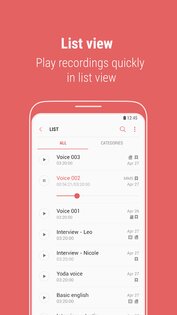 Samsung Voice Recorder 21.5.11.03. Скриншот 2